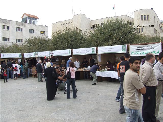Cremisan stand at Nativity Sq.